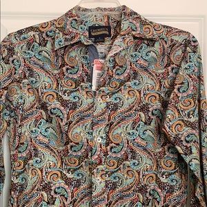 Daniel Cremieux paisley men’s small shirt
